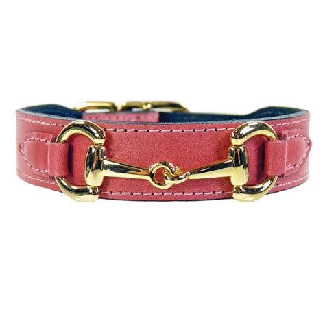 gucci dog collar pink|authentic designer dog collars.